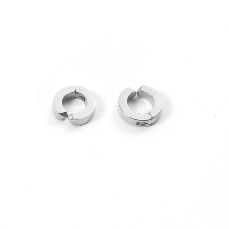 Simple Ear Clips Ear Bone Clip Stainless Steel Earrings Wholesale