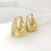 1 Pair Fashion U Shape Geometric Arylic Zinc Alloy Drop Earrings