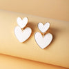 Fashion Pearl Earrings Retro Geometric Alloy Stud Earrings