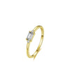 Simple S925 Sterling Silver Popular Ring Female Inlaid Zirconium Fine Ring