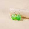 1 Pair Cute Fruit Resin Women's Earrings