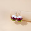 1 Pair Cute Fruit Resin Women's Earrings