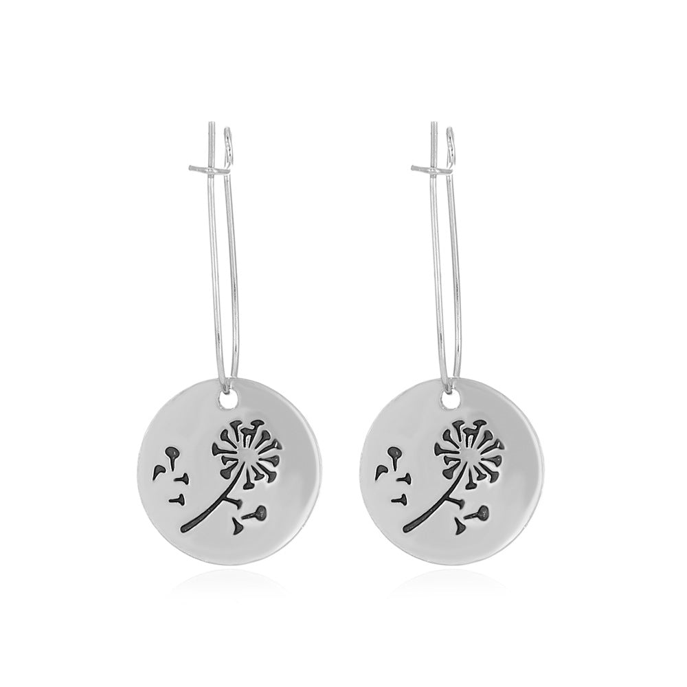 Geometric Alloy Earrings