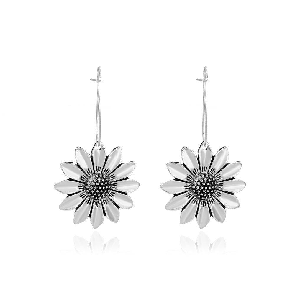 Geometric Alloy Earrings