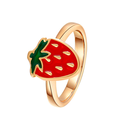 Retro Fruit Alloy Women's