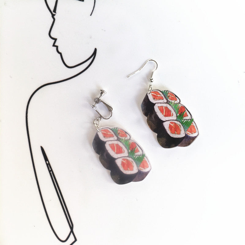 Cartoon Style Geometric Arylic No Inlaid Earrings