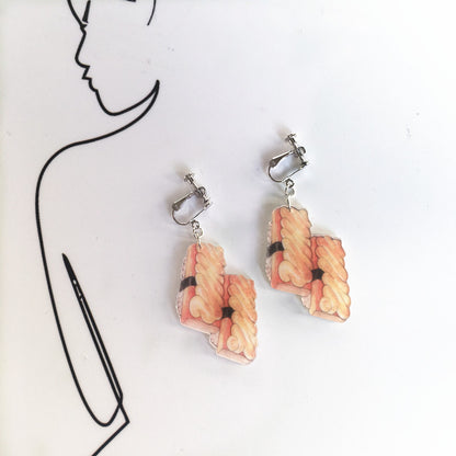 Cartoon Style Geometric Arylic No Inlaid Earrings