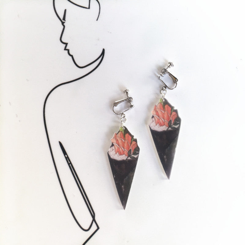 Cartoon Style Geometric Arylic No Inlaid Earrings