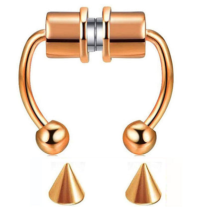 Exaggerated U Shape Titanium Steel Earrings