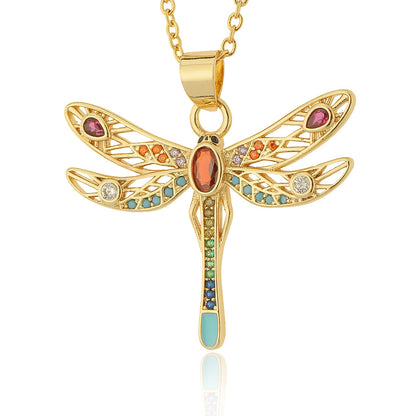 Ethnic Style Insect Copper Necklace In Bulk