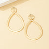 Ins Style Luxurious Lady Geometric Alloy Women's Earrings