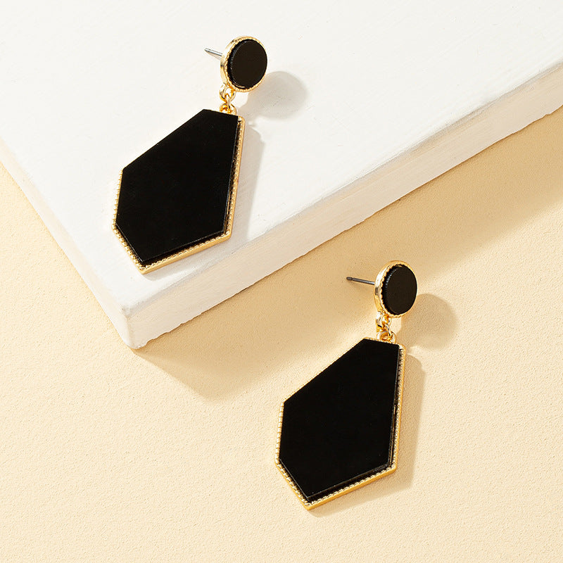 Ins Style Luxurious Lady Geometric Alloy Women's Earrings