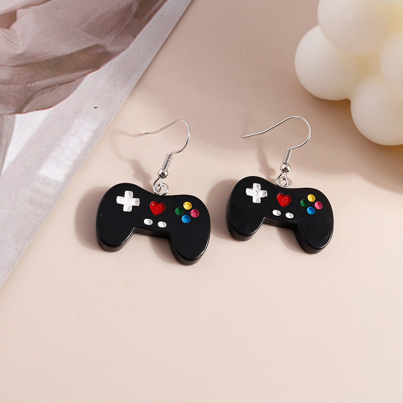 Fashion Jewelry Game Console Pendant Resin Earrings