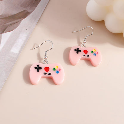 Fashion Jewelry Game Console Pendant Resin Earrings