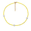 1 Piece Ethnic Style Color Block Alloy Pearl Seed Bead Beaded Women's Necklace