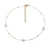 1 Piece Ethnic Style Color Block Alloy Pearl Seed Bead Beaded Women's Necklace