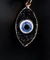 Unisex Eye Natural Stone Resin Necklaces Go190430120123