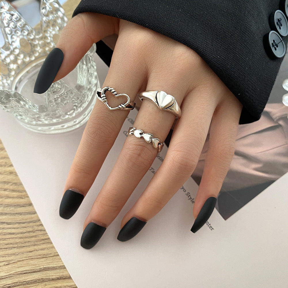 Hip-hop Wide Chain Open Ring Wholesale