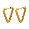 Fashion Geometric Gold Plated No Inlaid Gold Plated Earrings