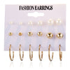 Classic Retro Simple Temperament Fashion Earrings Nhpj152859