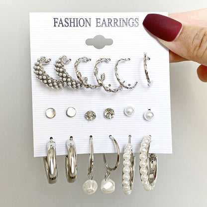 Vintage Style C Shape Earrings