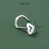 Simple Stainless Steel Piercing U-shaped Nose Ring Piercing Nose Ornaments Wholesale