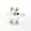 Fashion Alloy Double-layer Pearl Bracelet