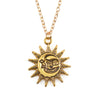 Retro Trend Gold Sun Alloy Pendant Nhdp150048