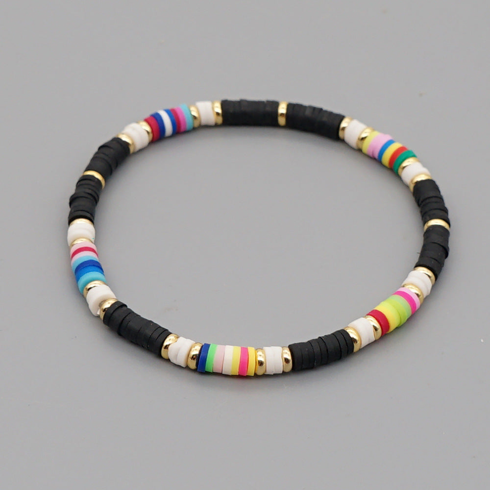 Bohemian Colorful Multi-layered Bracelet