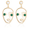 Face Mask Fashion Abstract Earrings Nhdp156848