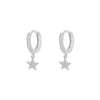 Fashion Star Copper Zircon Earrings