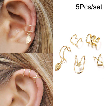 New Pearl Ear Clip Earrings Non-piercing Wholesale Jewelry