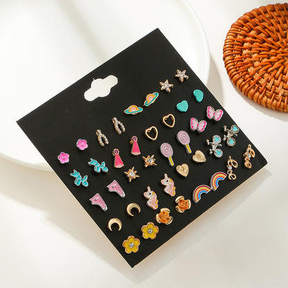 Alloy Korea Geometric Earring  (e0004-1) Nhsd0470-e0004-1