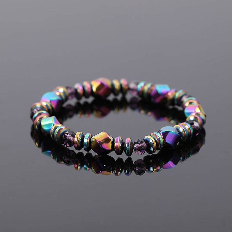 Fashion Geometric Magnetic Material Geometry No Inlaid Bracelets Jewelry