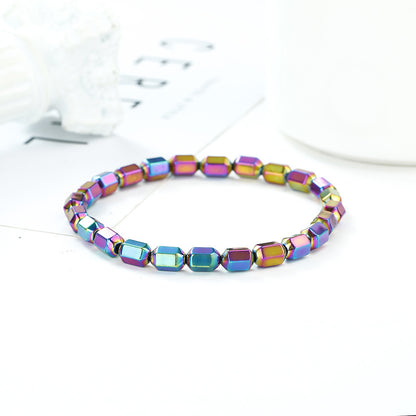 Fashion Geometric Magnetic Material Geometry No Inlaid Bracelets Jewelry