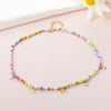 Fashion Simple Style Geometric Round Beaded Alloy Beads Necklace