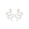 Women's Simple Style Animal Stainless Steel No Inlaid Ear Studs Stainless Steel Earrings