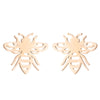 Women's Simple Style Animal Stainless Steel No Inlaid Ear Studs Stainless Steel Earrings