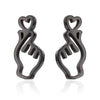 Women's Simple Style Korean Style Geometric Stainless Steel No Inlaid Ear Studs Stainless Steel Earrings