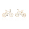 Women's Simple Style Korean Style Geometric Stainless Steel No Inlaid Ear Studs Stainless Steel Earrings