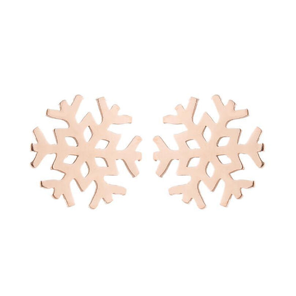 Women's Simple Style Geometric Stainless Steel No Inlaid Ear Studs Stainless Steel Earrings