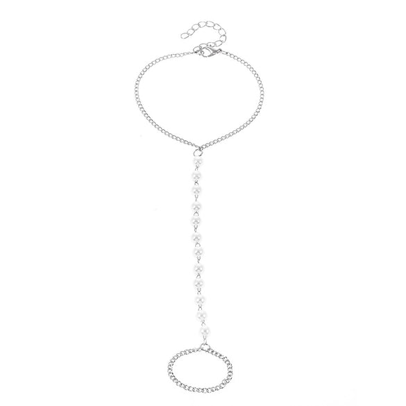 Elegant Geometric Alloy Plating No Inlaid Bracelets