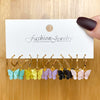 Unisex Fashion Geometric Butterfly Alloy Artificial Pearls Earrings Drop Earrings