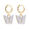 Unisex Fashion Geometric Butterfly Alloy Artificial Pearls Earrings Drop Earrings