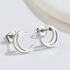 Simple Style Animal Titanium Steel Ear Studs Plating No Inlaid Stainless Steel Earrings