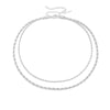 Fashion U Shape Stainless Steel Necklace Plating Stainless Steel Necklaces