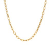 Fashion Geometric Stainless Steel Patchwork Plating Gold Plated Necklace