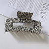 Vintage Style Geometric Acetic Acid Sheets Hair Claws