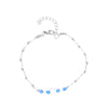 Fashion Butterfly Alloy Inlaid Resin Resin Anklet 1 Piece