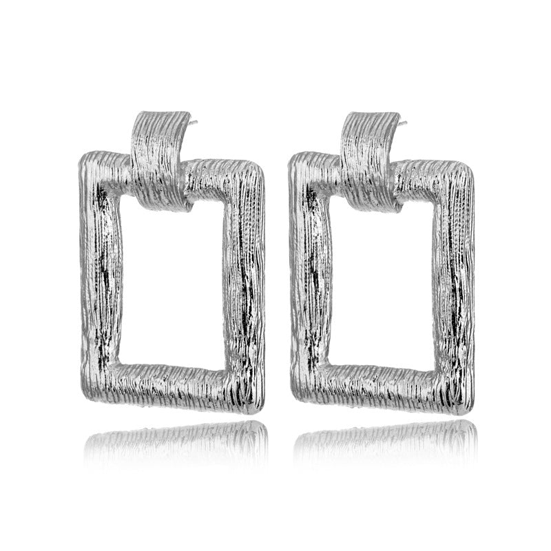 Wholesale Jewelry 1 Pair Modern Style Sun Square Moon Alloy Drop Earrings Ear Studs